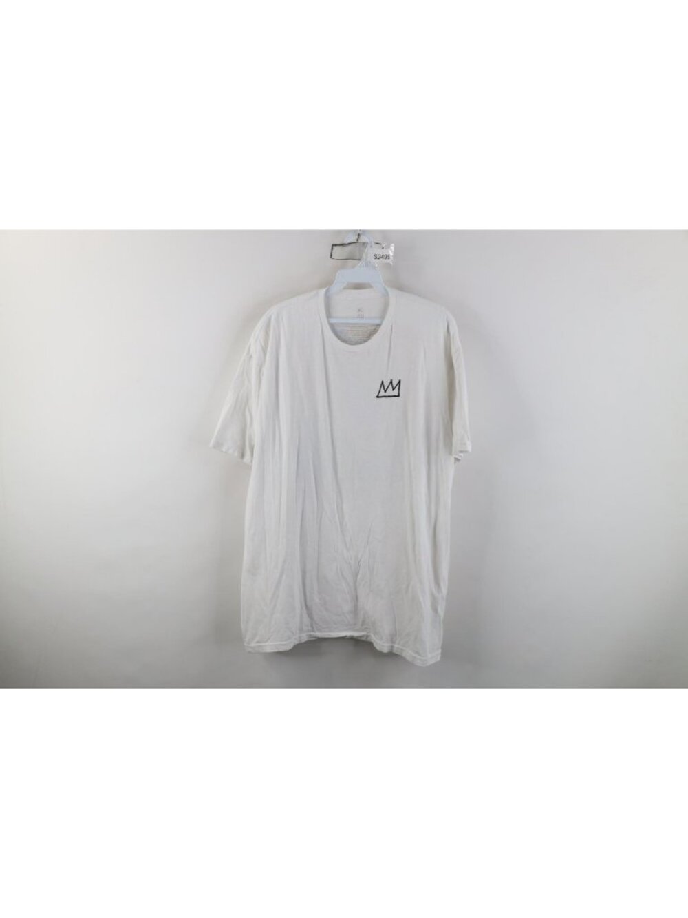 Vintage Y2K Streetwear Mens XL Jean Michel Basquiat Art Artist T-Shirt White